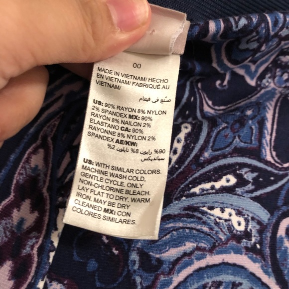 Chico’s | Beautiful Violet Pint Leggings - Picture 5 of 5